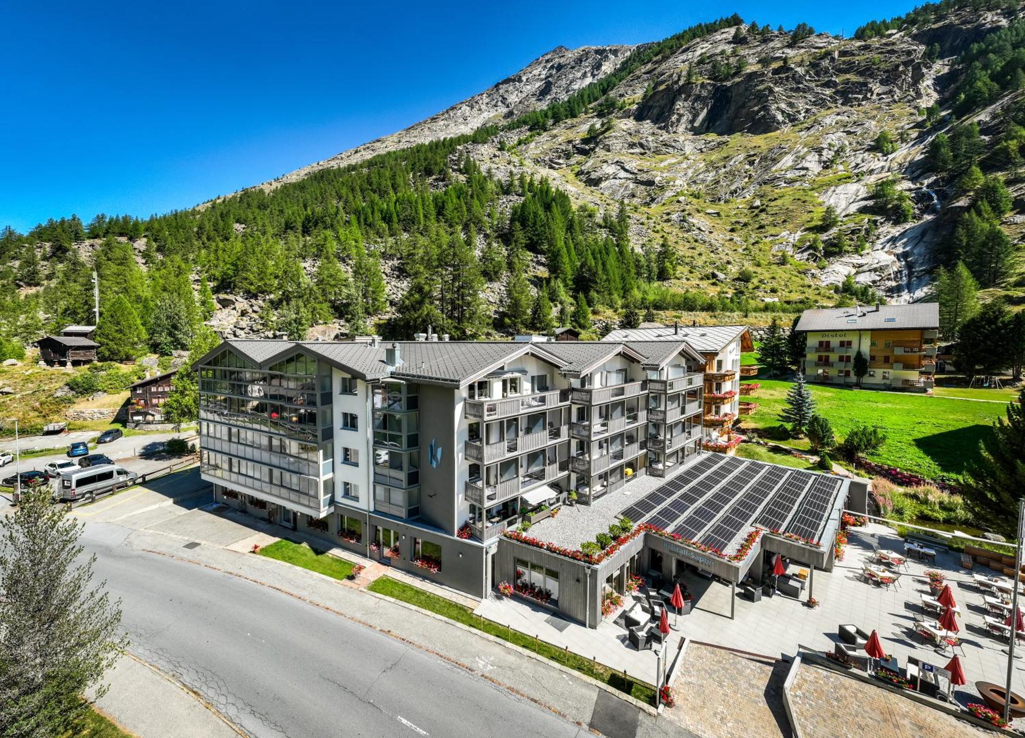 Hotel Kristall Саас-Альмагель Экстерьер фото
